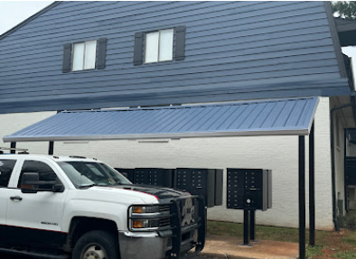 Custom metal carport