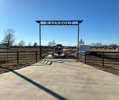 Rainbolt ranch entry gate