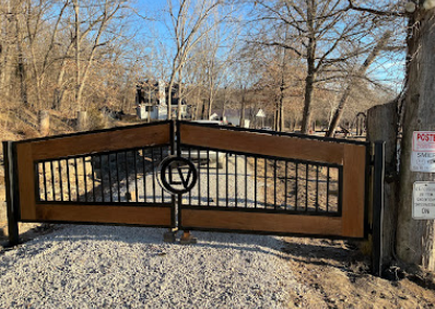 Custom driveway gate